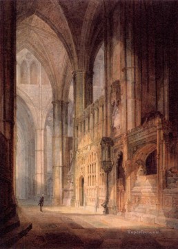  Turner Pintura al %C3%B3leo - San Erasmo en la Capilla Bishop Islips Abadía de Westminster paisaje Turner